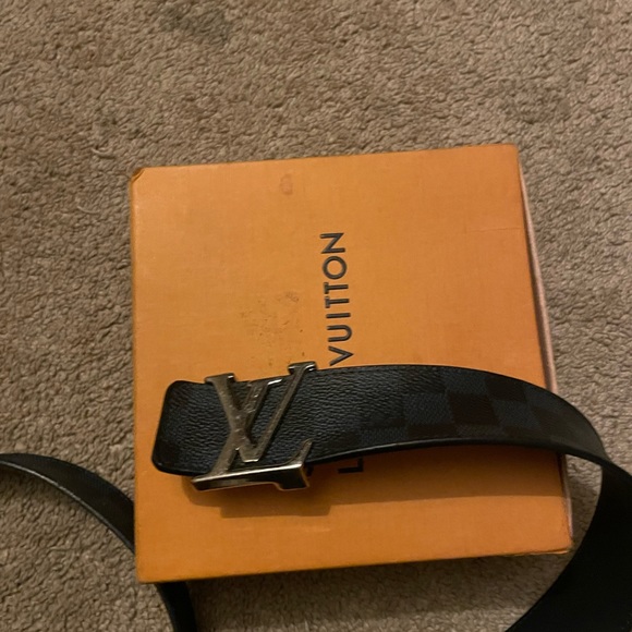 Louis Vuitton Black Demier Cobalt Belt - Picture 3 of 6